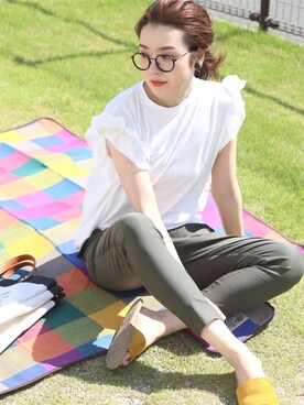 recastaffさん（レディース・167cm）の春コーディネート