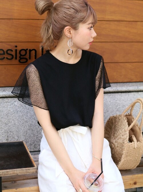 Recarecastaffさんのtシャツ カットソーを使ったコーディネート Zozotown