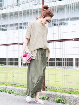 recastaffさん（レディース・167cm）の春コーディネート