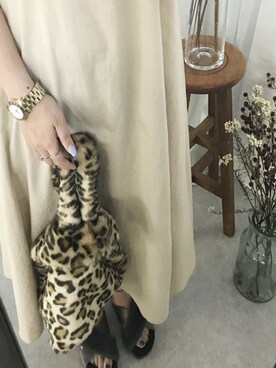 「reca（レカ）のアイテム（バッグ）」を使った、recastaffさん（レディース・167cm）の秋コーディネート