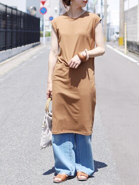 recastaffさん(レディース・167cm)の春コーディネート