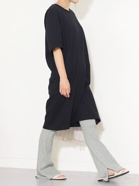 「reca（レカ）のアイテム（レッグウェア）」を使った、recastaffさん（レディース・167cm）の春コーディネート