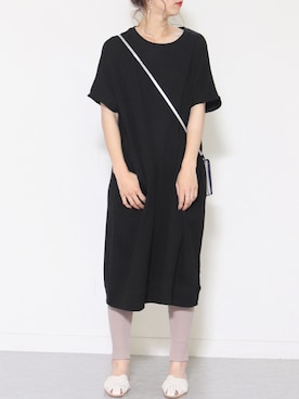 「reca（レカ）のアイテム（レッグウェア）」を使った、recastaffさん（レディース・167cm）の夏コーディネート