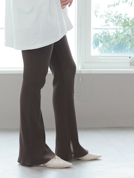 「reca（レカ）のアイテム（レッグウェア）」を使った、recastaffさん（レディース・165cm）の春コーディネート