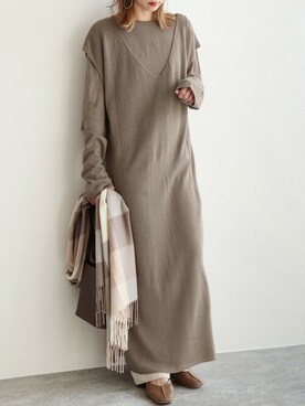 recastaffさん（レディース・165cm）の冬コーディネート