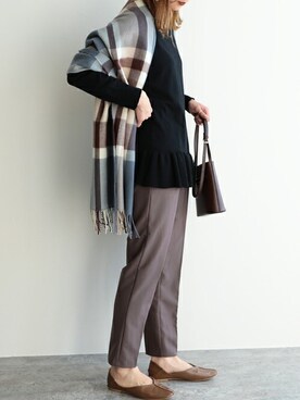 recastaffさん（レディース・165cm）の冬コーディネート