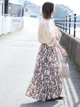 recastaffさん（レディース・165cm）の冬コーディネート