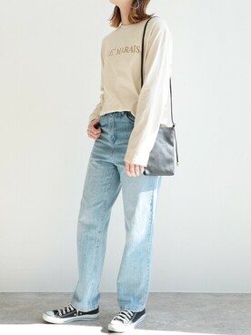 recastaffさん（レディース・165cm）の春コーディネート