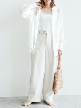 recastaffさん（レディース・165cm）の春コーディネート