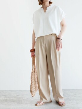 recastaffさん（レディース・165cm）の夏コーディネート