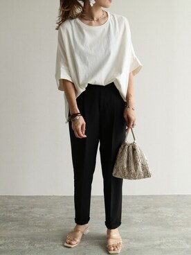 recastaffさん（レディース・156cm）の夏コーディネート