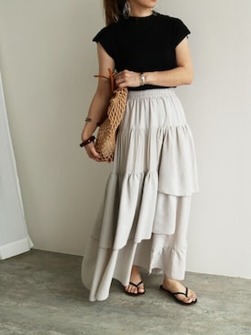 recastaffさん（レディース・156cm）の夏コーディネート