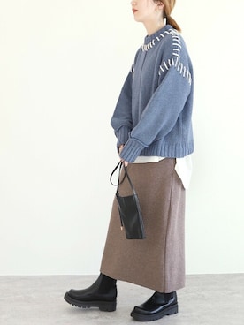 recastaffさん（レディース・165cm）の冬コーディネート