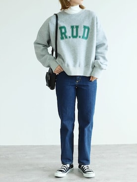 recastaffさん（レディース・165cm）の冬コーディネート