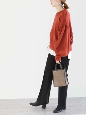 recastaffさん（レディース・165cm）の冬コーディネート