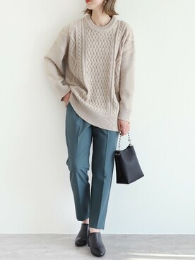 recastaffさん（レディース・165cm）の冬コーディネート