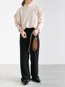 recastaffさん（レディース・156cm）の冬コーディネート