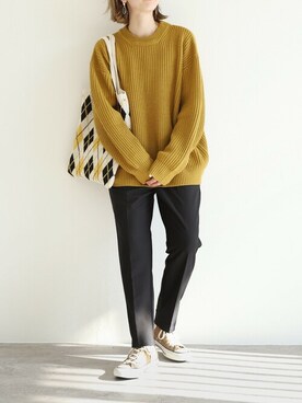 recastaffさん（レディース・165cm）の冬コーディネート
