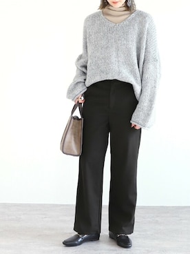 recastaffさん（レディース・165cm）の冬コーディネート