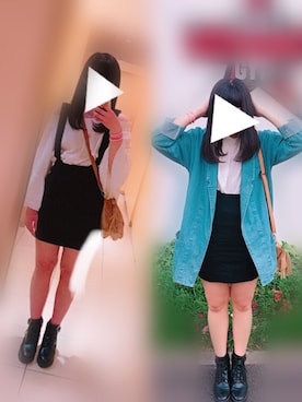 「WC（ダブル シー）のアイテム（その他トップス）」を使った、KIRARAさん（レディース・163cm）の春コーディネート