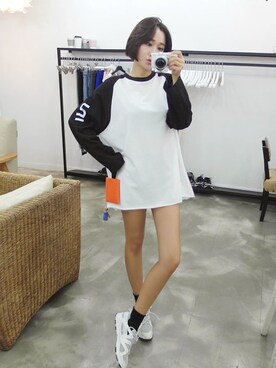 「日常」｜「アイテム（アクセサリー）」を使った、gaensoさん（レディース・165cm）の春コーディネート