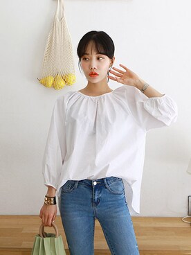 「日常」｜「アイテム（サンダル）」を使った、gaensoさん（レディース・165cm）の春コーディネート