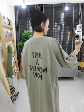 「日常」｜「アイテム（ワンピース/ドレス）」を使った、gaensoさん（レディース・165cm）の春コーディネート