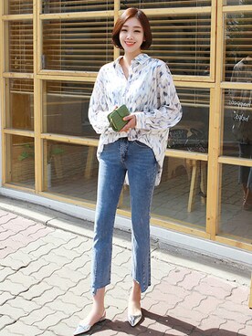 「日常」｜「アイテム（財布/小物）」を使った、gaensoさん（レディース・165cm）の春コーディネート