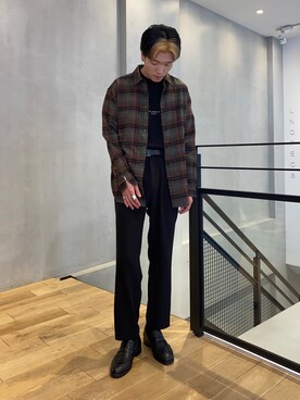 せっこさん（メンズ・178cm）の秋コーディネート