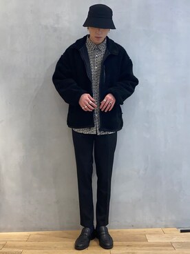 せっこさん（メンズ・178cm）の冬コーディネート