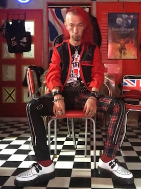 「redhair」｜Takaya さん（メンズ・172cm）の秋コーディネート