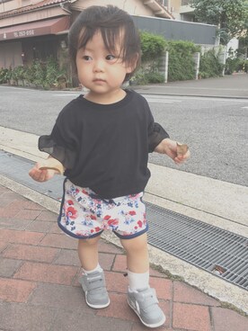 Hitomiさん(キッズ・70cm)の夏コーディネート