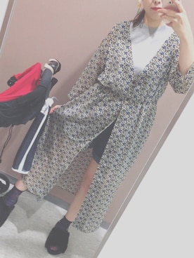 Hitomiさん（レディース・158cm）の夏コーディネート