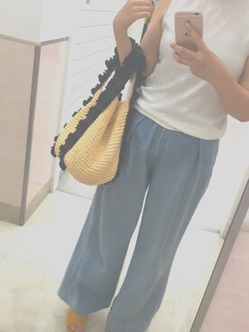 Hitomiさん（レディース・158cm）の夏コーディネート