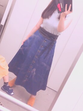 Hitomiさん（レディース・158cm）の夏コーディネート