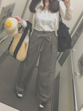 Hitomiさん（レディース・158cm）の夏コーディネート