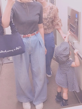 Hitomiさん（レディース・158cm）の秋コーディネート