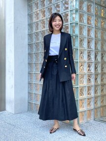 CINOH（チノ）の「＜CINOH（チノ）＞ダブル ジャケット（テーラード