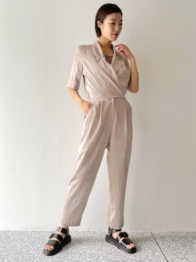 「ベーシック/トラッド」｜SUMOMOさん（レディース・168cm）の夏コーディネート