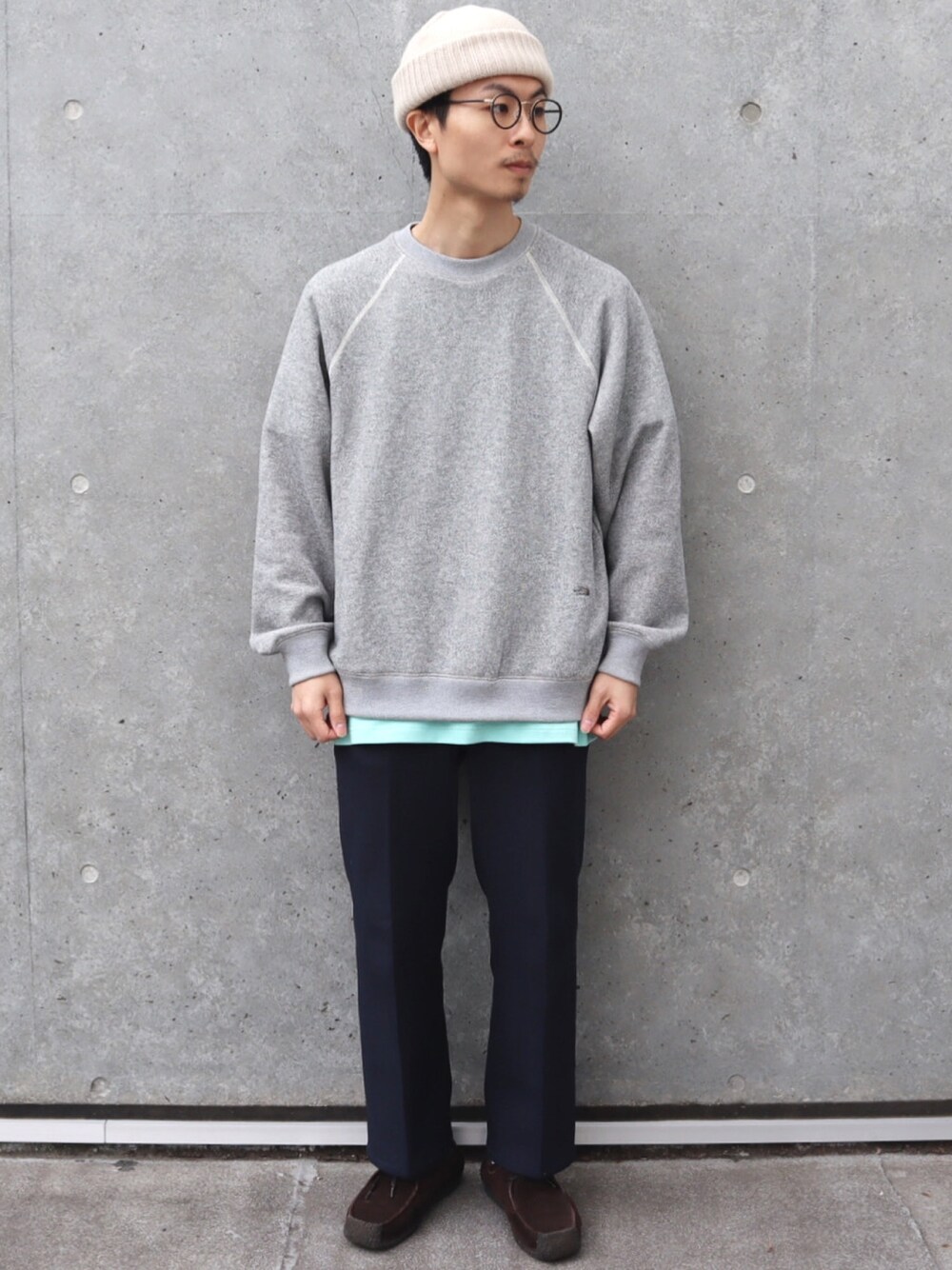 THE NORTH FACE Purple Label XL 灰スウェット THE NORTH FACE Purple Label XL 灰スウェット THE NORTH FACE PURPLE