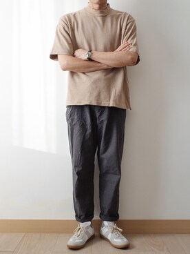 COMOLI（コモリ）のその他パンツを使った人気ファッション