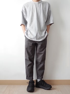 「HOKA（ホカ）のHOKA ONE ONE/ホカ オネ オネ　TOR ULTRA LOW WP/トールウルトラローウォータープルーフ（スニーカー）」を使った、MR.BRAINさん（メンズ・173cm）の秋コーディネート