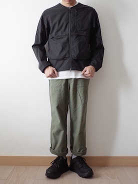 「Tilak（ティラック）のアイテム（ジャケット/アウター）」を使った、MR.BRAINさん（メンズ・173cm）の秋コーディネート