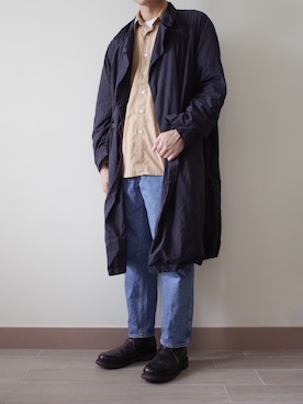 「TEATORA（テアトラ）のアイテム（ジャケット/アウター）」を使った、MR.BRAINさん（メンズ・173cm）の春コーディネート