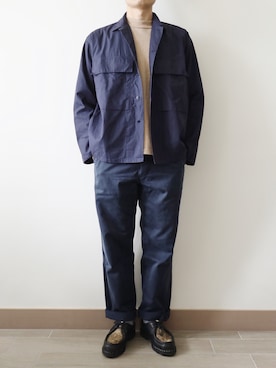 「OMNIGOD（オムニゴッド）のアイテム（パンツ）」を使った、MR.BRAINさん（メンズ・173cm）の秋コーディネート