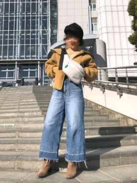 ecocoさん（レディース・153cm）の冬コーディネート