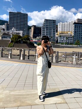 「RAGEBLUE（レイジブルー）のアイテム（オールインワン・サロペット）」を使った、ゆうもんさん（メンズ・177cm）の冬コーディネート