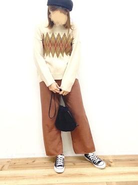 mikia。さん(レディース・173cm)の秋コーディネート