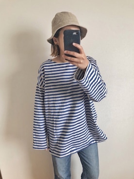 「ハイウエストストレートジーンズ」｜akaneさん（レディース・159cm）の春コーディネート