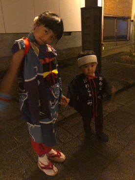 「お祭り」｜「アイテム（スリッポン）」を使った、あいさん（レディース・157cm）の夏コーディネート
